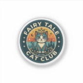 Märchenkatze Süße Kitty Design - Märchenkatze  Aufkleber (Vorderseite)