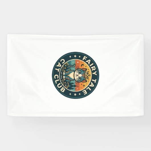 Märchenkatze Süße Kitty Design - Märchenkatze  Banner (Horizontal)