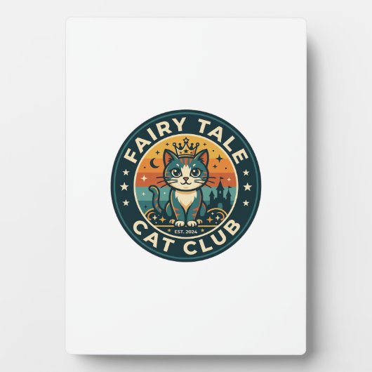 Märchenkatze Süße Kitty Design - Märchenkatze  Fotoplatte (Vorderseite)