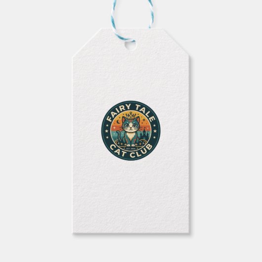 Märchenkatze Süße Kitty Design - Märchenkatze Geschenkanhänger (Vorderseite)
