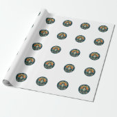 Märchenkatze Süße Kitty Design - Märchenkatze Geschenkpapier (Ungerollt)