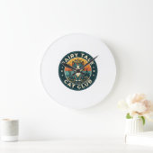 Märchenkatze Süße Kitty Design - Märchenkatze Große Wanduhr (Zuhause)