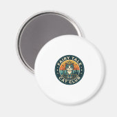 Märchenkatze Süße Kitty Design - Märchenkatze  Magnet (Vorderseite/Rückseite)