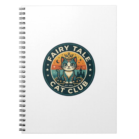 Märchenkatze Süße Kitty Design - Märchenkatze Notizblock (Vorderseite)