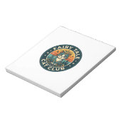 Märchenkatze Süße Kitty Design - Märchenkatze Notizblock (Rotiert)