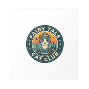 Märchenkatze Süße Kitty Design - Märchenkatze Notizblock