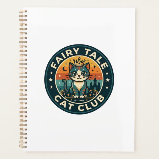 Märchenkatze Süße Kitty Design - Märchenkatze  Planer (Vorderseite)