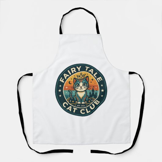 Märchenkatze Süße Kitty Design - Märchenkatze Schürze (Vorderseite)