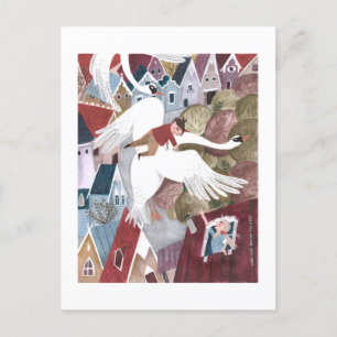 Märchenkinder Feiertagspostkarte