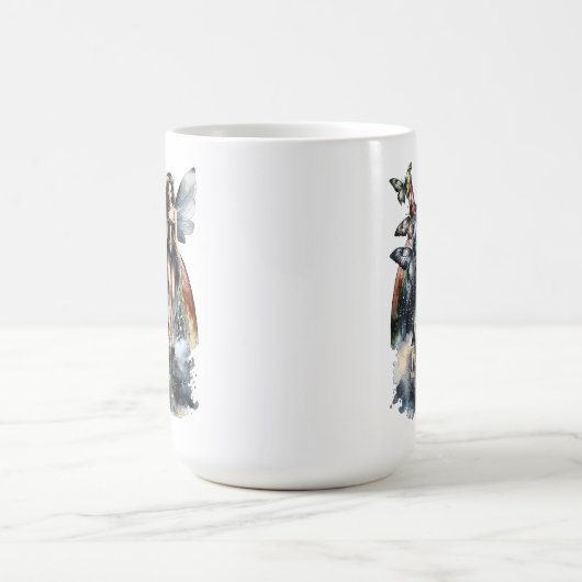 Märchenkollage Kaffeetasse (Mittel)