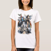 Märchenkollage T-Shirt (Vorderseite)