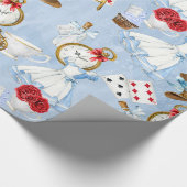 Märchenland-Alice-Muster Geschenkpapier (Ecke)