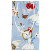 Märchenland-Alice-Muster Kleine Geschenktüte (Vorderseite)