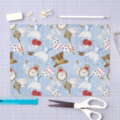 Märchenland-Alice-Muster Seidenpapier (Handwerk)