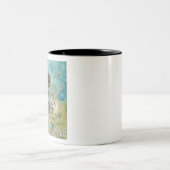 Märchenland - bonkers Zitat - Alice im Wunderland Zweifarbige Tasse (Mittel)