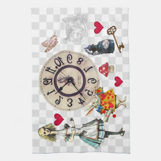 Märchenland-Collage Handtuch (Vertikal)