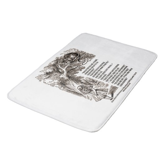 Märchenland das Weise soll ich gehen Zitat Badematte (Schrägansicht)