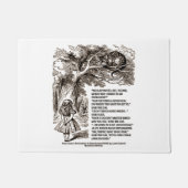 Märchenland das Weise soll ich gehen Zitat Fußmatte (Vorderseite)