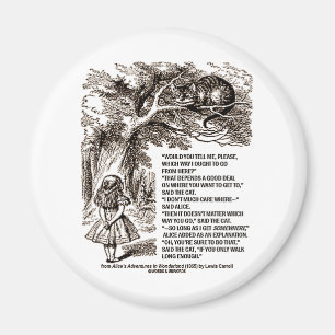 Märchenland das Weise soll ich gehen Zitat Magnet