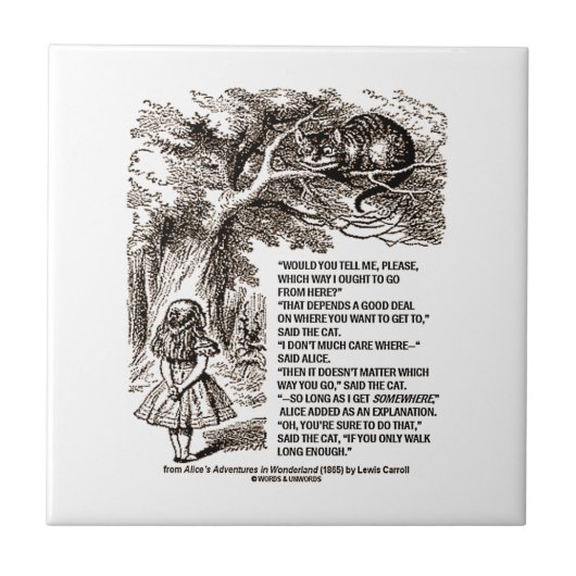 Märchenland das Weise soll ich von hier gehen Fliese (Vorderseite)