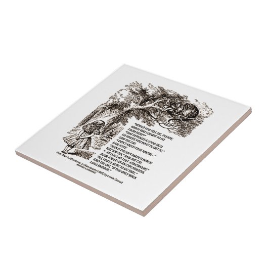 Märchenland das Weise soll ich von hier gehen Fliese (Seite)