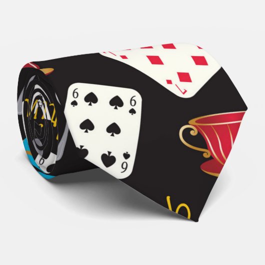 Märchenland-Drucke Krawatte (Gerollt)