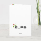 Märchenland Feiertagskarte (Rückseite)