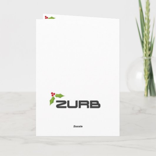 Märchenland Feiertagskarte (Rückseite)