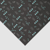 Märchenland-geometrisches Nachtmuster Seidenpapier (Ausschnitt)