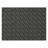 Märchenland-geometrisches Nachtmuster Tischdecke (Vorderseite (Horizontal))