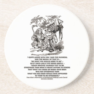 Märchenland ist, was Sie scheinen würden, zu sei Getränkeuntersetzer