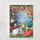 Märchenland-Party Einladung (Vorderseite)