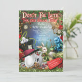 Märchenland-Party Einladung (Stehend Vorderseite)