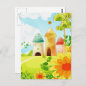 Märchenland Postkarte (Vorne/Hinten)