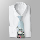 Märchenland-rosa Flamingo-Tee-Party-Krawatte Krawatte (Gebunden)