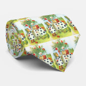 Märchenland-Rosen Krawatte (Gerollt)