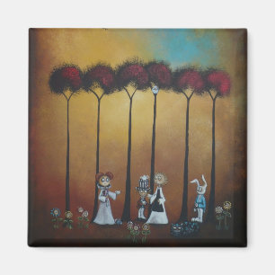 Märchenland-Tee-Party-Magnet Magnet