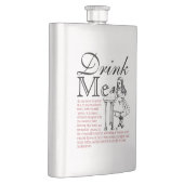 Märchenland trinken mich klassische Flasche in Flachmann (Rechts)