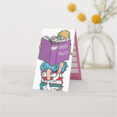 Märchenmädchen zwei Wochen lesen Herausforderung Treuekarte (Rückseite)