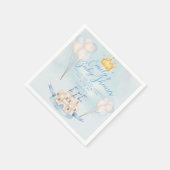 Märchenmagie Burg Party Babydusche Kronen Serviette (Ecke)