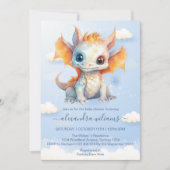 Märchenmagie und verzauberte Story Baby-Dusche Einladung (Vorderseite)