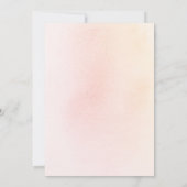 Märchenmagie und verzauberte Story Baby-Dusche in Einladung (Rückseite)