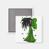 Märchenmagnet St. Patties Magnet (Vorderseite/Rückseite)