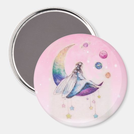 Märchenmond Magnet (Vorderseite/Rückseite)