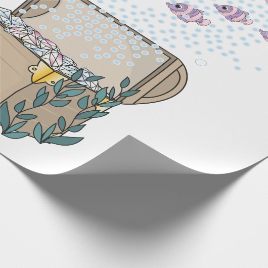 Märchenpapier Geschenkpapier (Ecke)