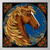 Märchenpferd Poster (Vorne)