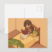 Märchenpostkarte Einladungspostkarte (Vorne/Hinten)