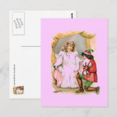 Märchenpostkarte Postkarte (Vorne/Hinten)