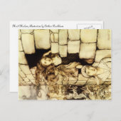 Märchenpostkarte Postkarte (Vorne/Hinten)