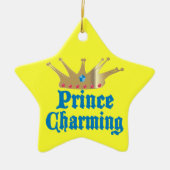 Märchenprinz Keramik Ornament (Vorne)